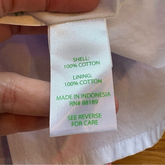 Lilly Pulitzer Corina cotton midi wrap skirt Multi Elephant Splash print L - Picture 5 of 6